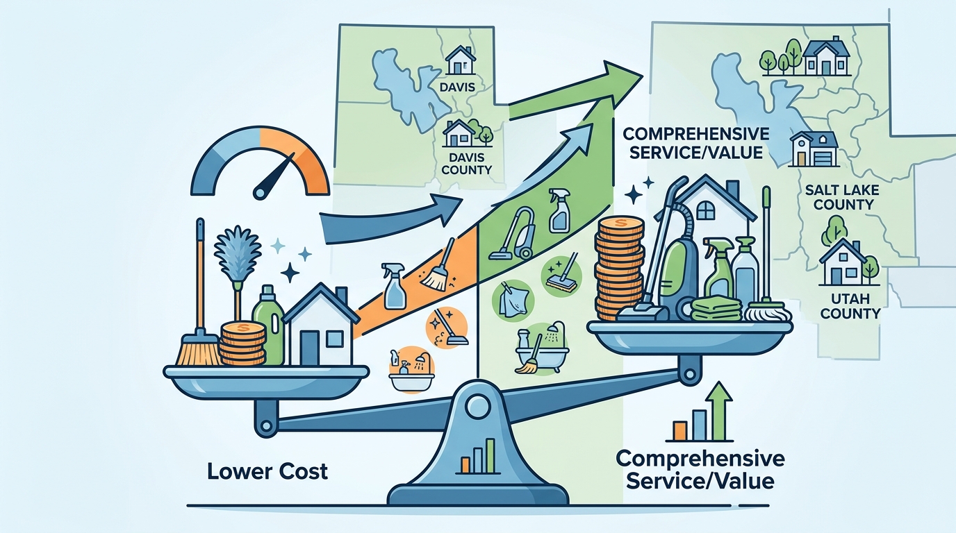 Compare Residential Cleaning Services in Utah for Affordability