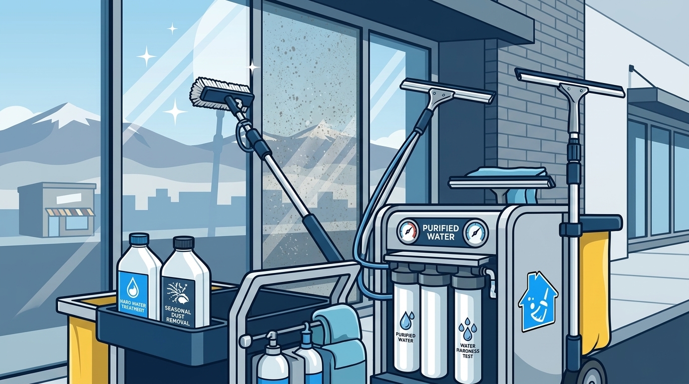 Effective Window Cleaning Methods for Utah Businesses