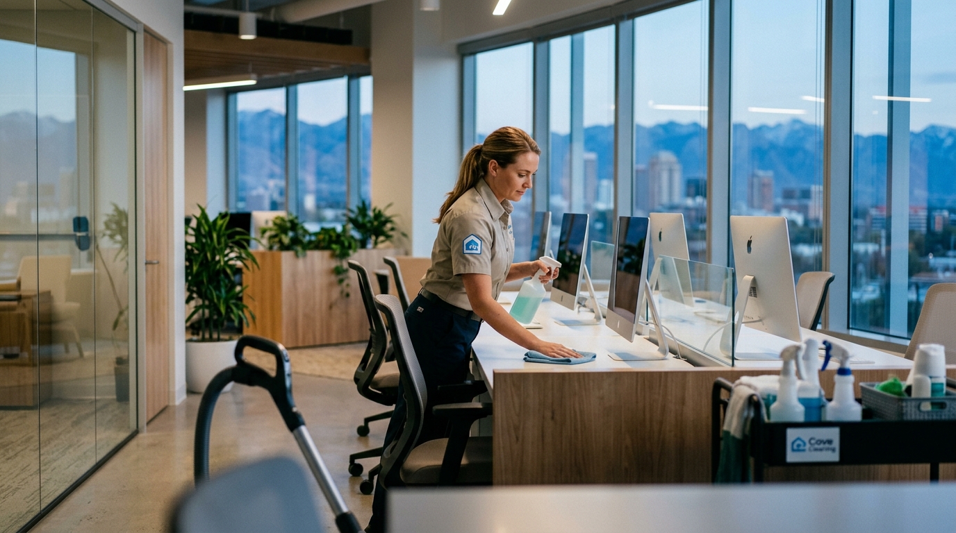 How to Keep Your Utah Office Healthy with Commercial Cleaning