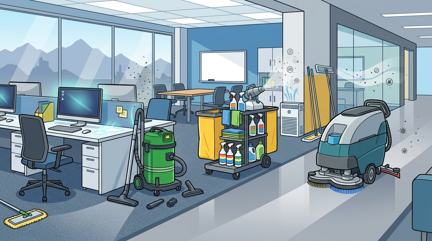 How to Keep Your Utah Office Healthy with Commercial Cleaning
