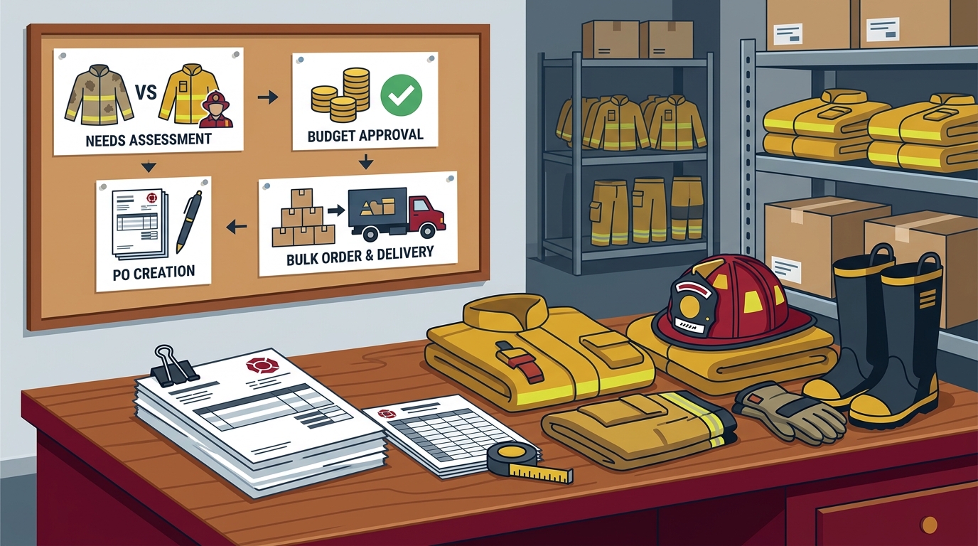 How to Place a Bulk Turnout Gear Order With a Purchase Order
