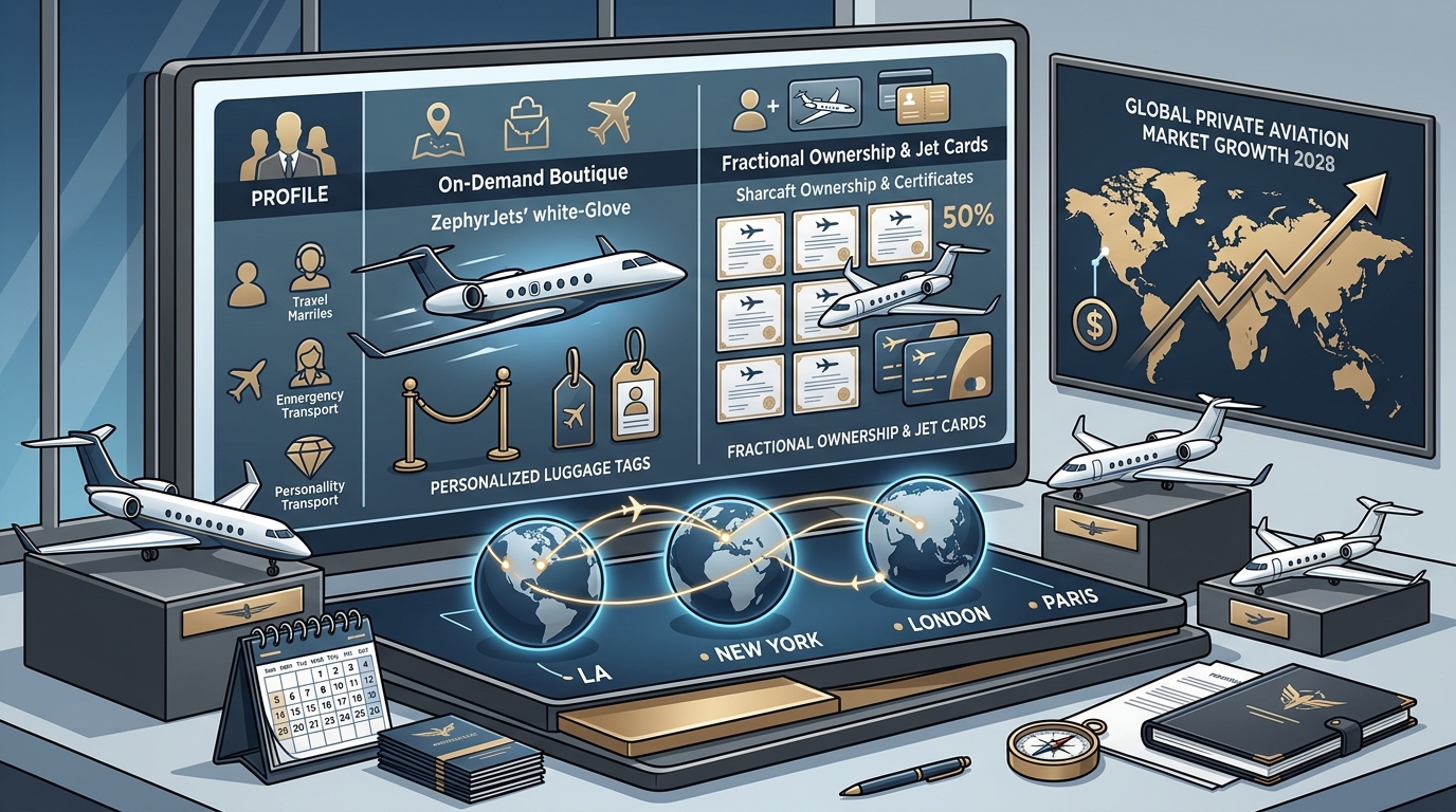 Top Private Jet Companies for Ultra-High-Net-Worth Clients