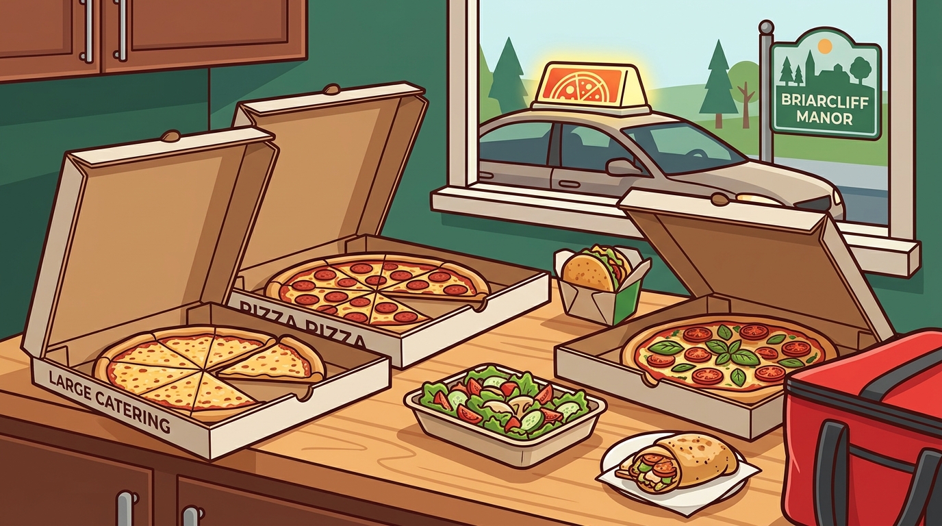 Pizza Places That Deliver in Briarcliff Manor, NY