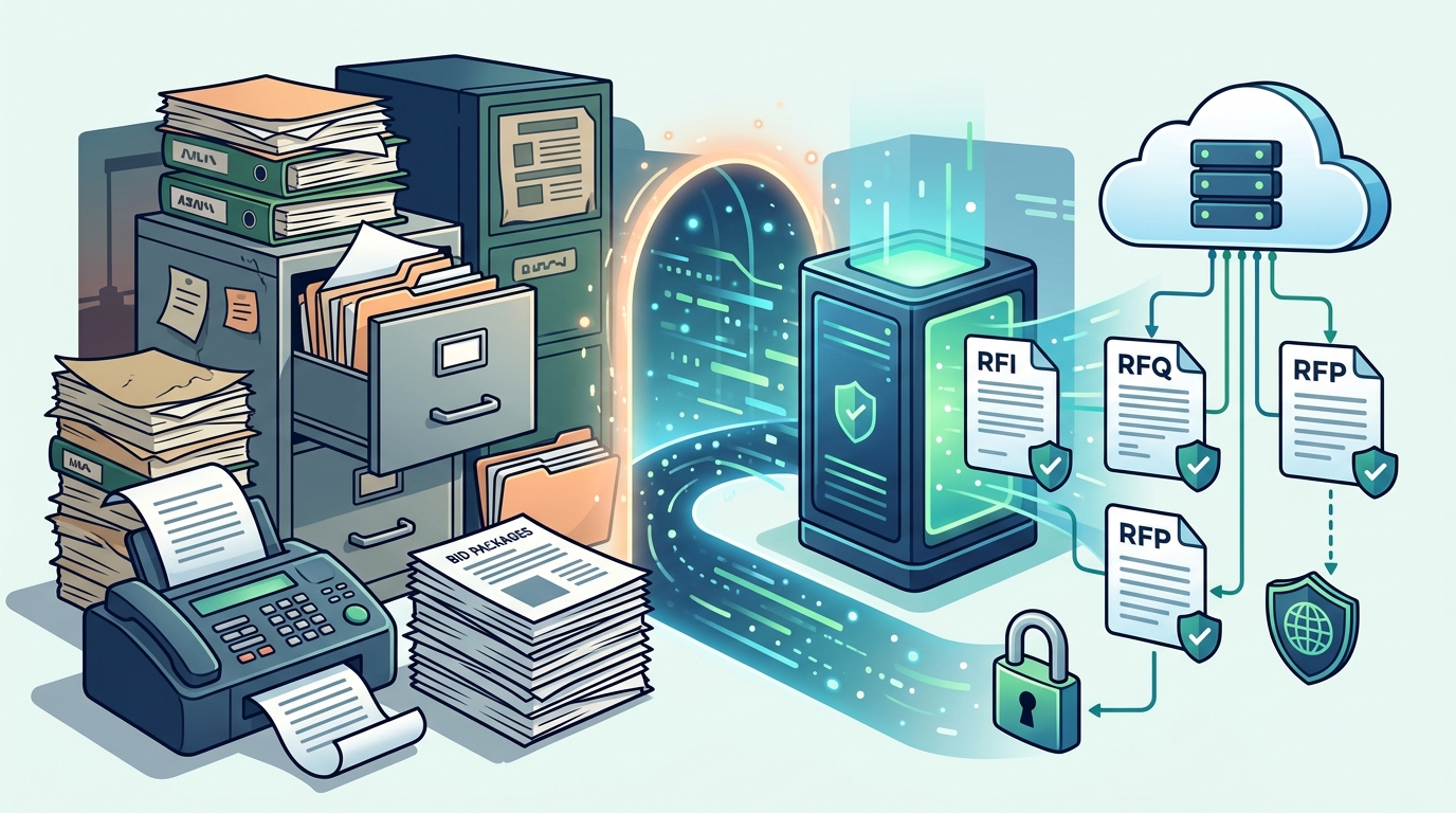 Transition From Paper-Based Bidding to a Secure Online RFx Portal