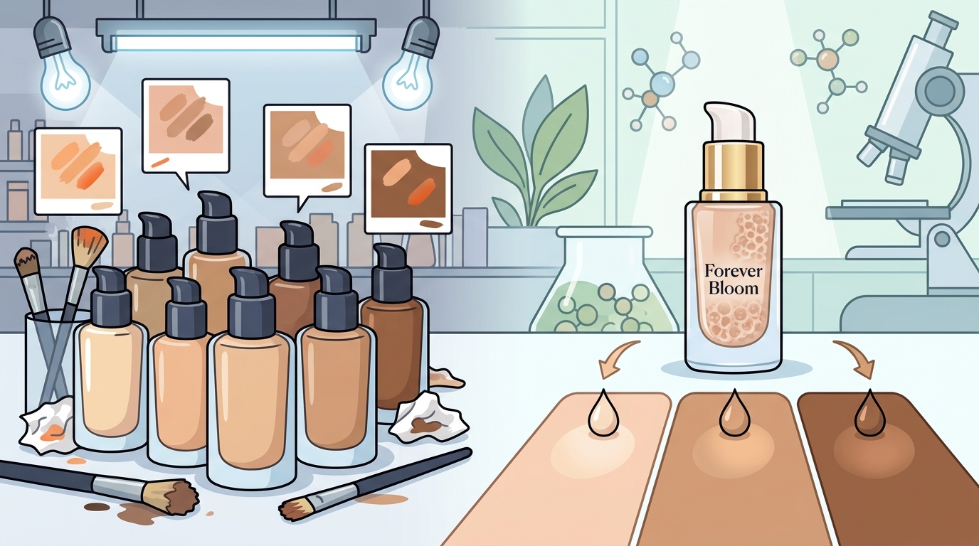 How to Find a Natural Foundation That Adapts to Your Skin Tone