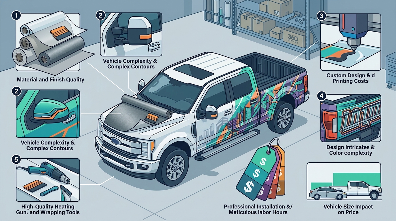 Vehicle Wrap Cost: 7 Factors That Set the Price