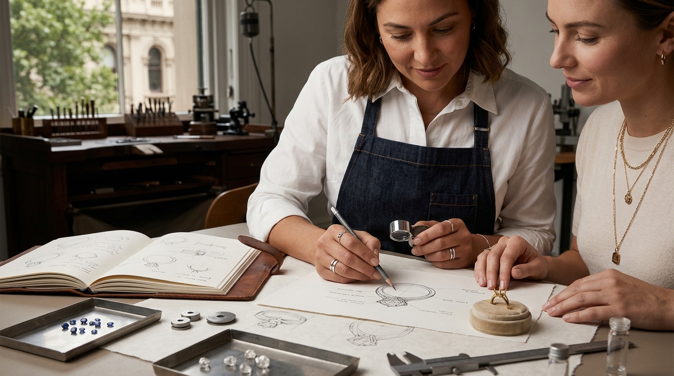Design a Ring From the Ground Up With a Jeweller