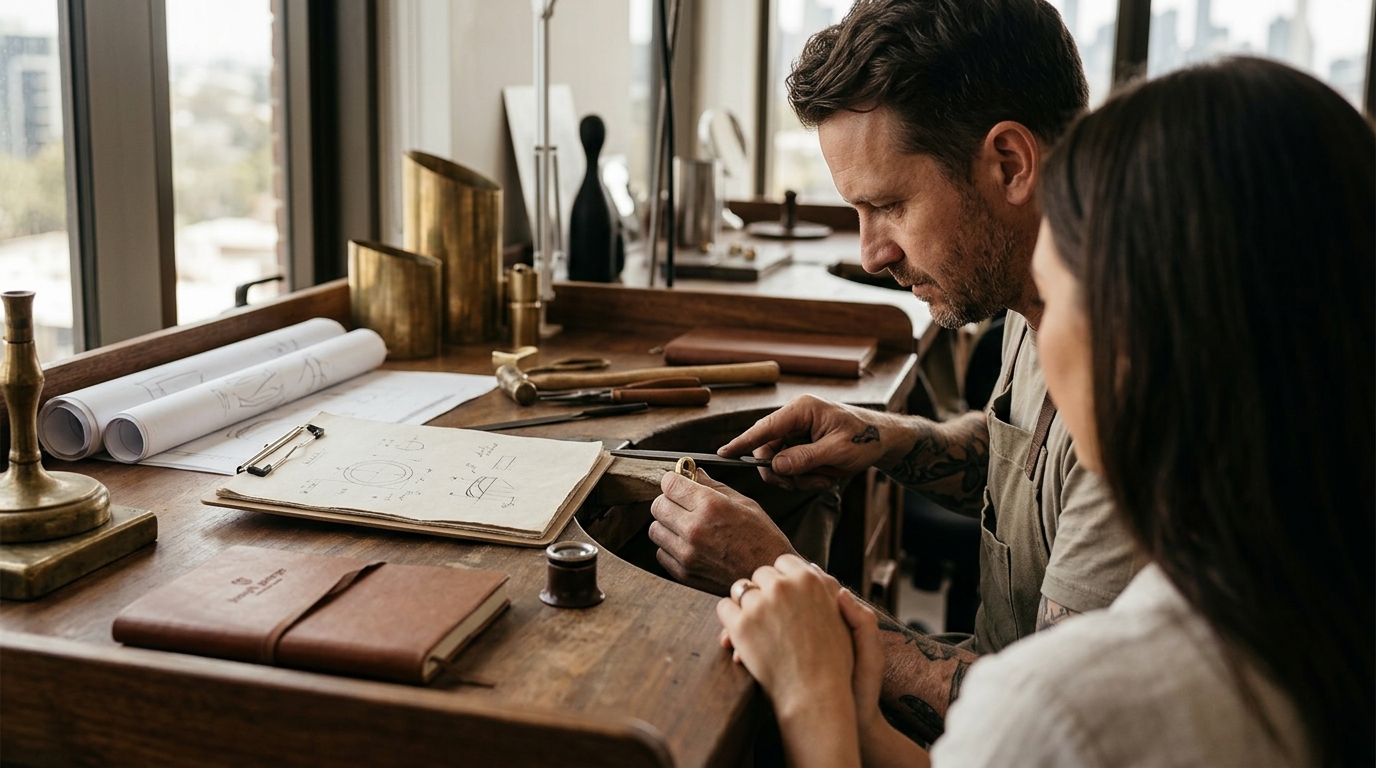 Bespoke Wedding Band Design in Melbourne: Your Guide