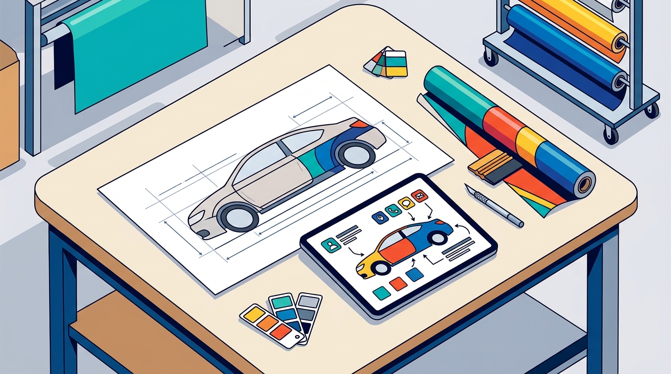 How to Design an Effective Vehicle Wrap for Marketing