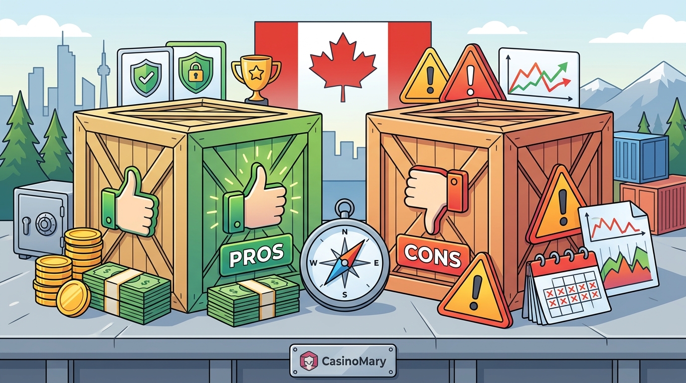 Pros and Cons of Playing at Online Casinos in Canada