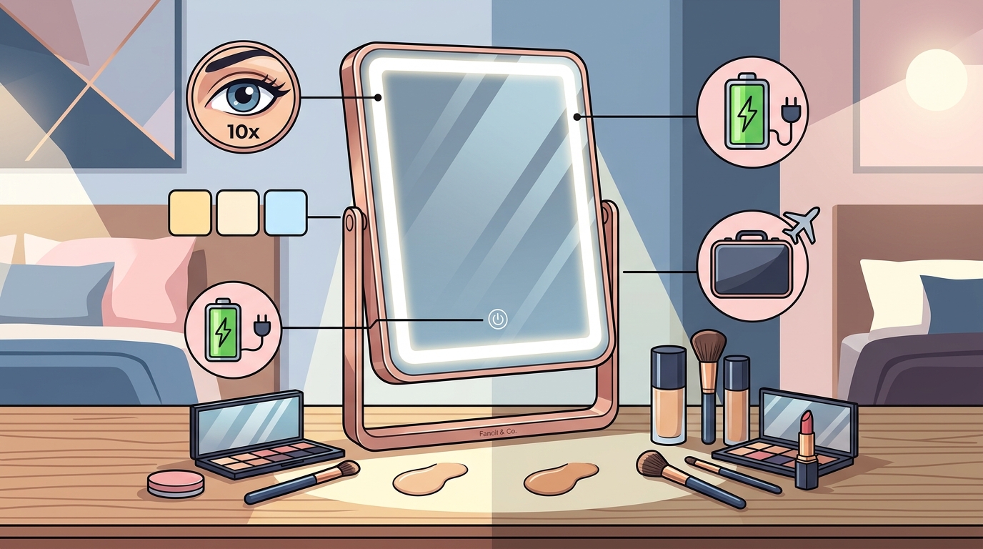 Best Lighted Vanity Mirror for Getting Ready in 2026