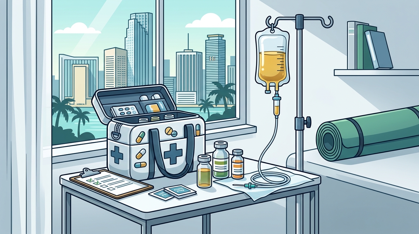 Mobile IV Therapy in Miami and Brickell: Your Guide