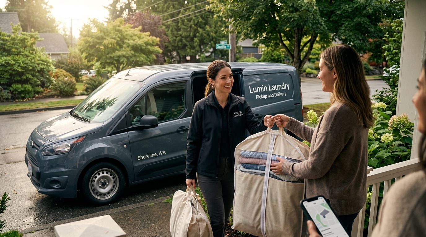 Laundromat Near Seattle With Pickup and Delivery Service