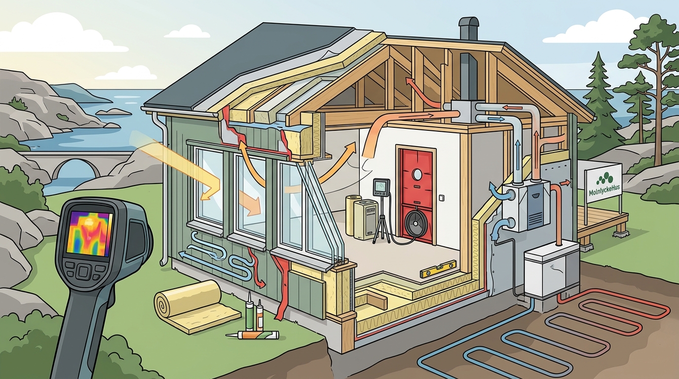 Energieffektiva hus och passivhus i Göteborg – Guide