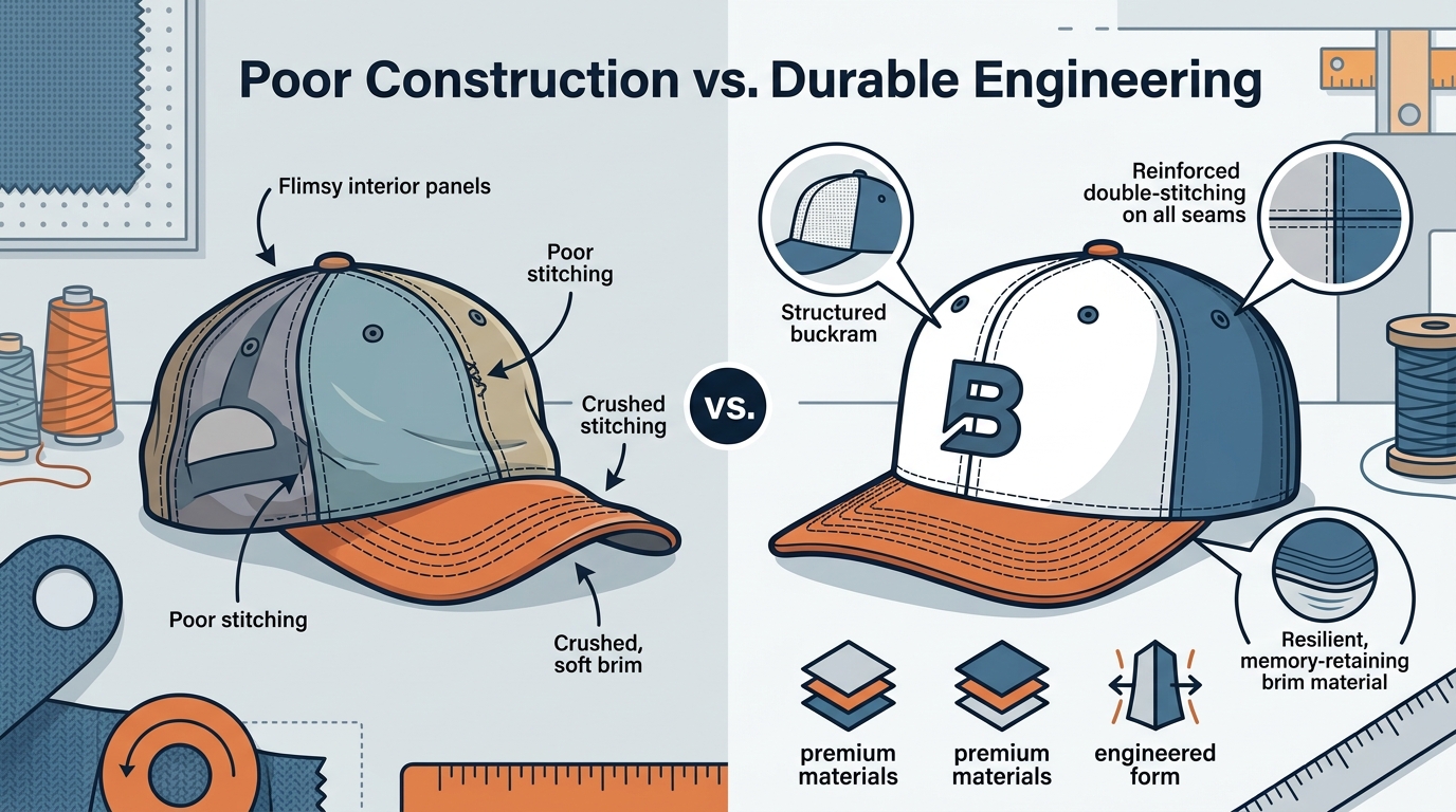 How to Find a Durable Baseball Cap That Keeps Its Shape