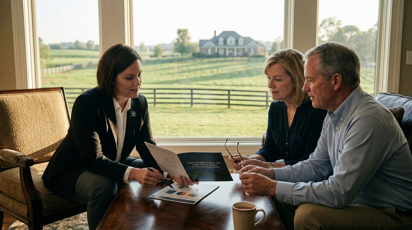 Free Market Report for Your Home Value in Central Kentucky