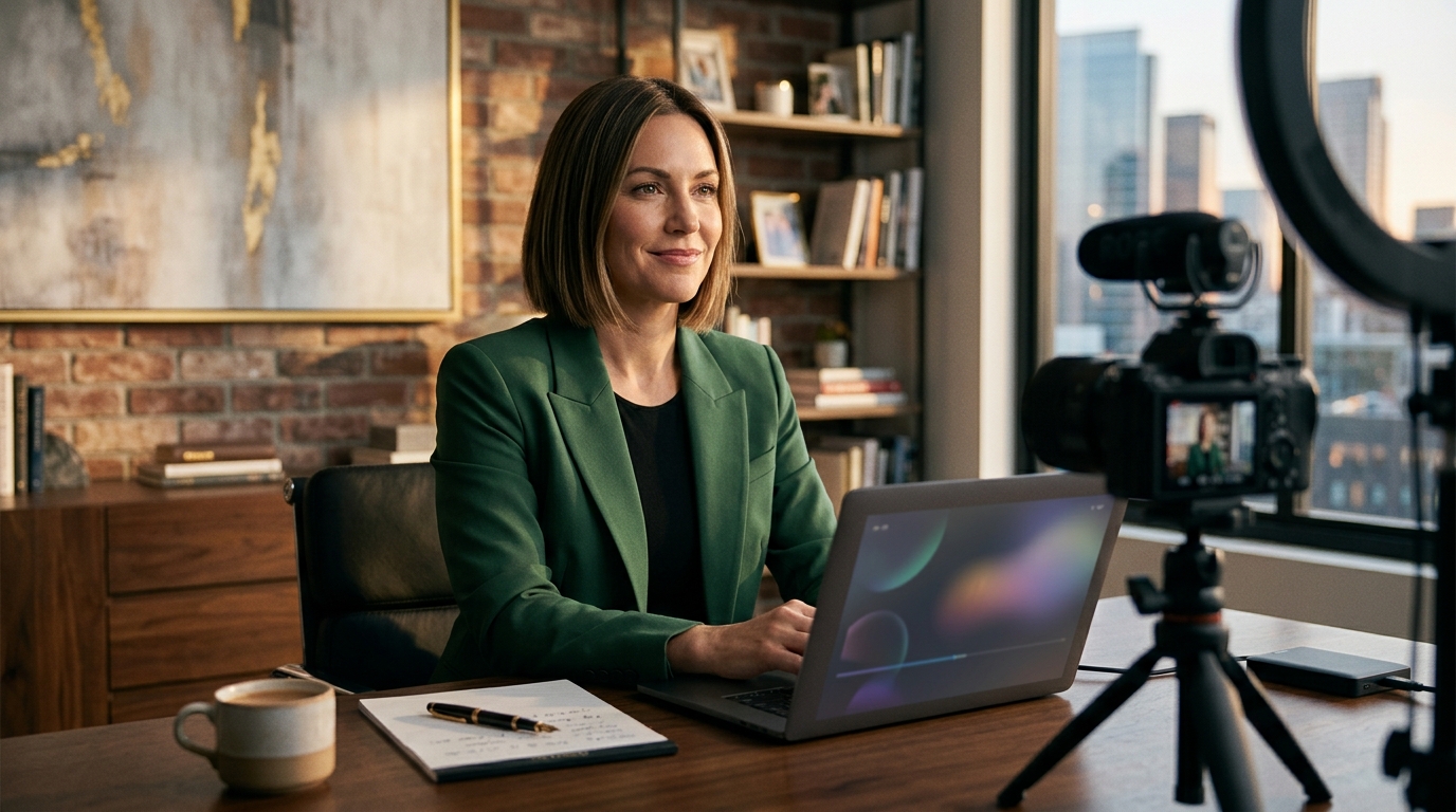 Video Content Creation & On-Camera Training for Entrepreneurs