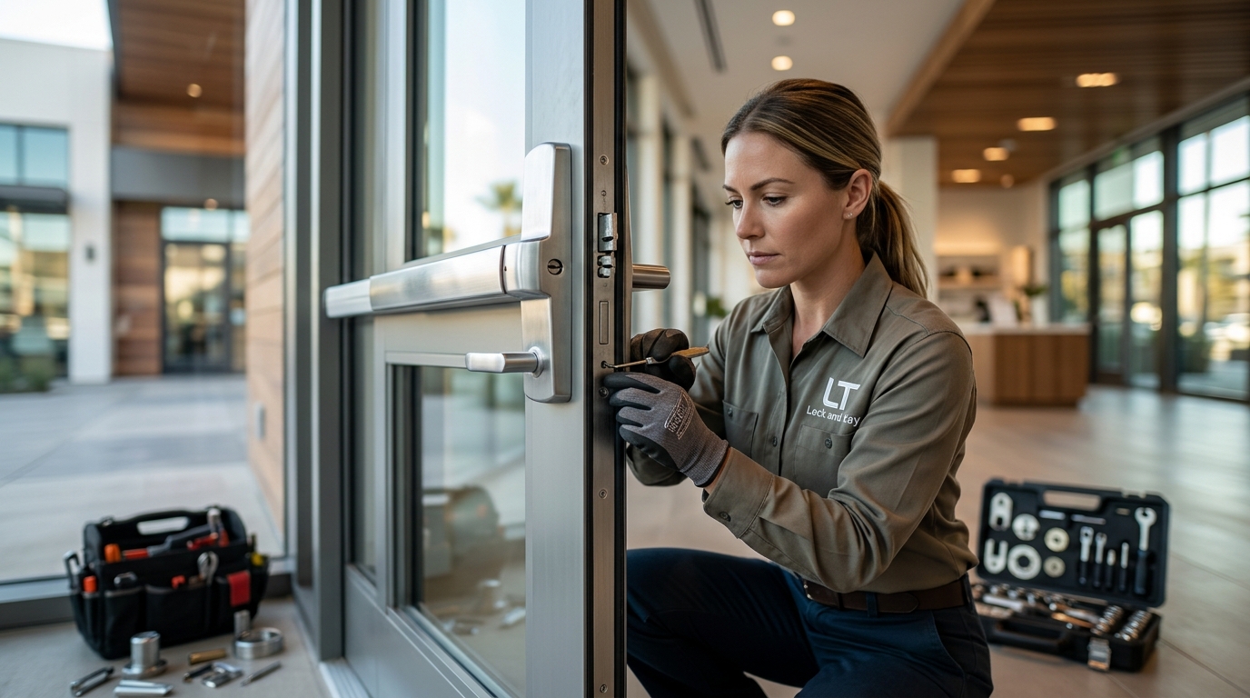 Can a Locksmith Repair High-Security Commercial Door Hardware?