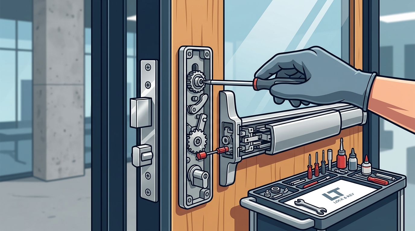 Can a Locksmith Repair High-Security Commercial Door Hardware?