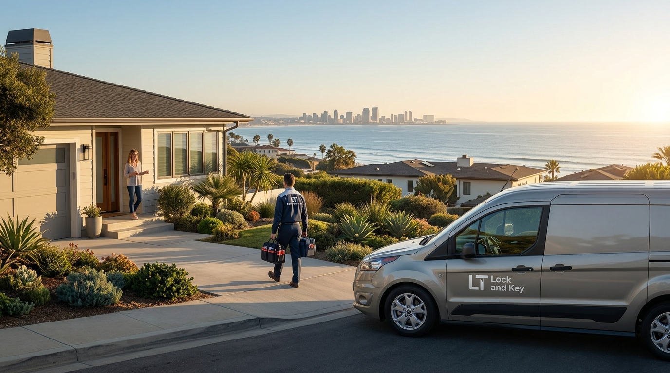Local Locksmith From Oceanside to San Diego | LT Lock & Key