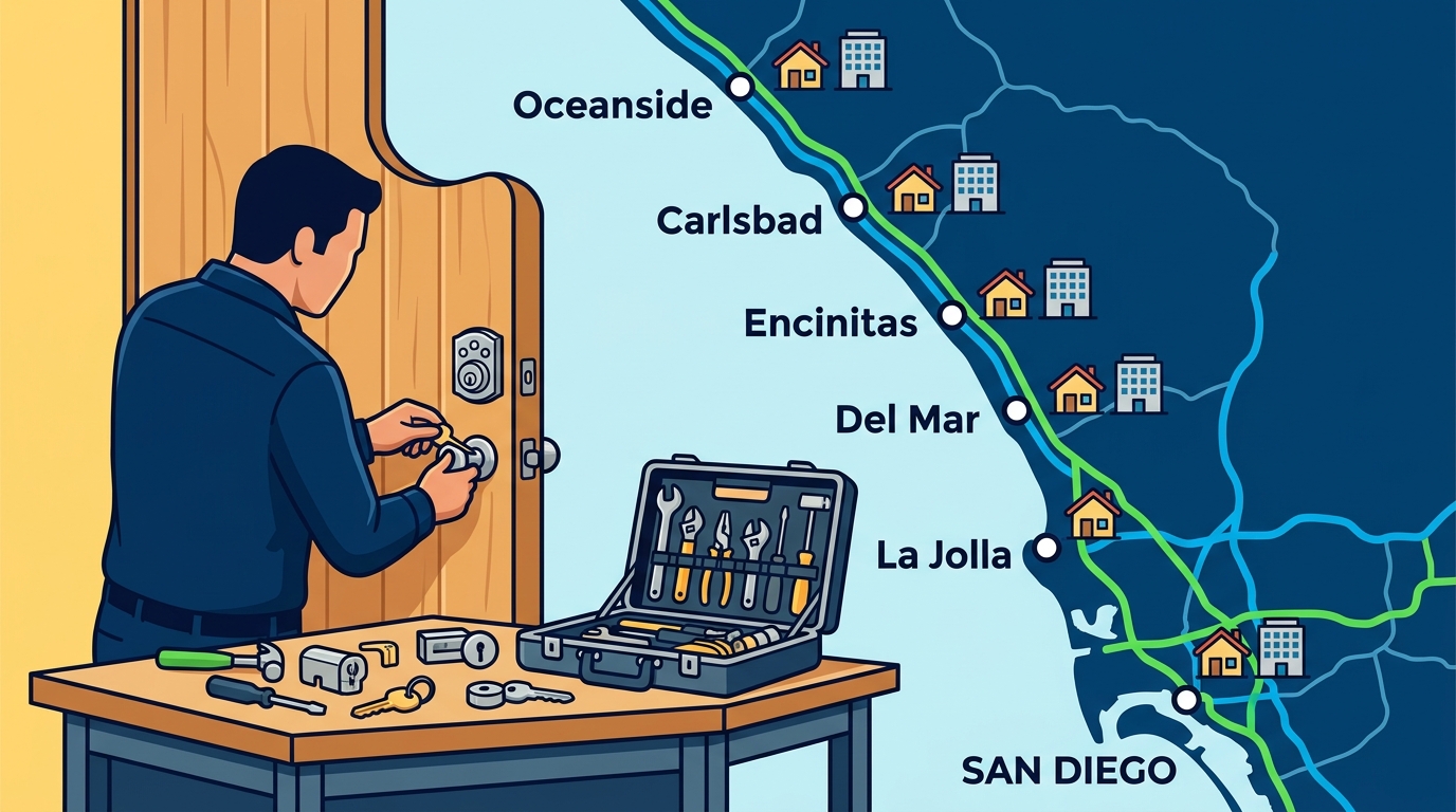 Local Locksmith From Oceanside to San Diego | LT Lock & Key