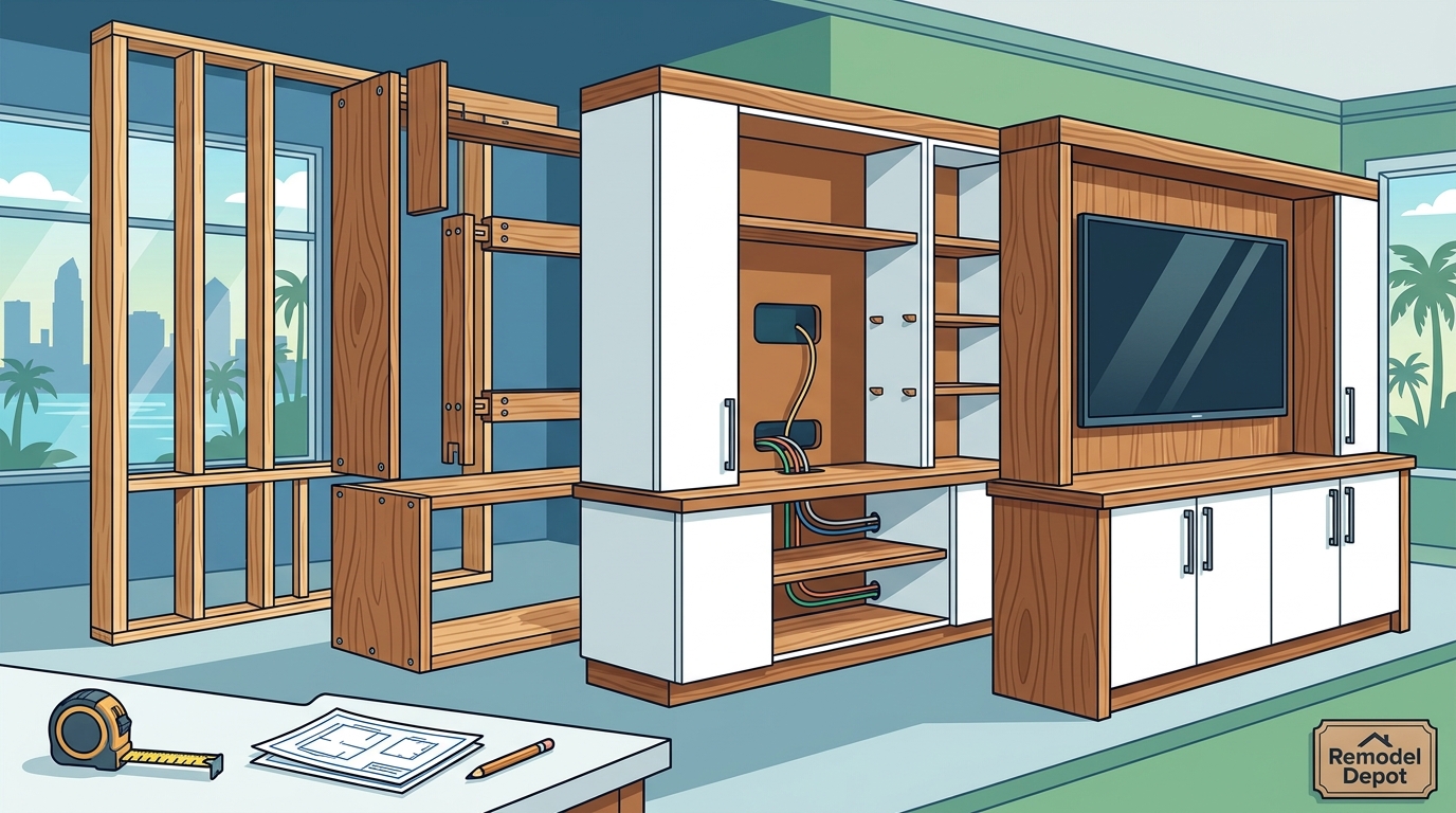 Custom Entertainment Center Process: A Step-by-Step Guide