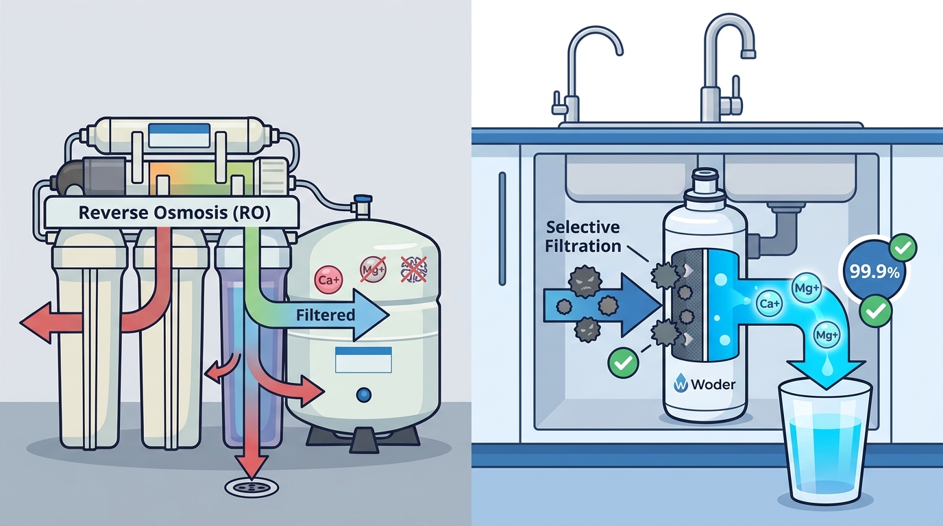Remove Lead and Heavy Metals Without a Bulky RO System