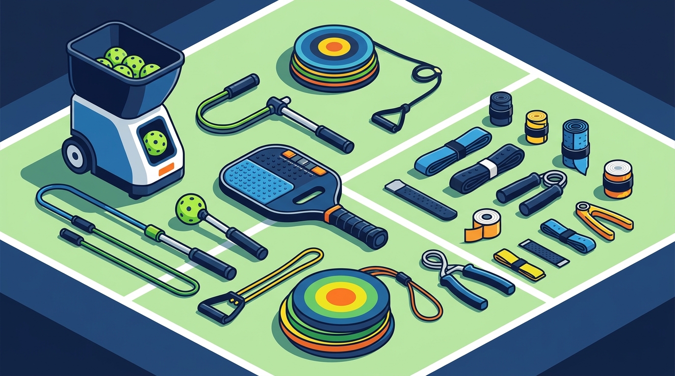 Best Pickleball Training Tools & Grip Enhancements for 2026