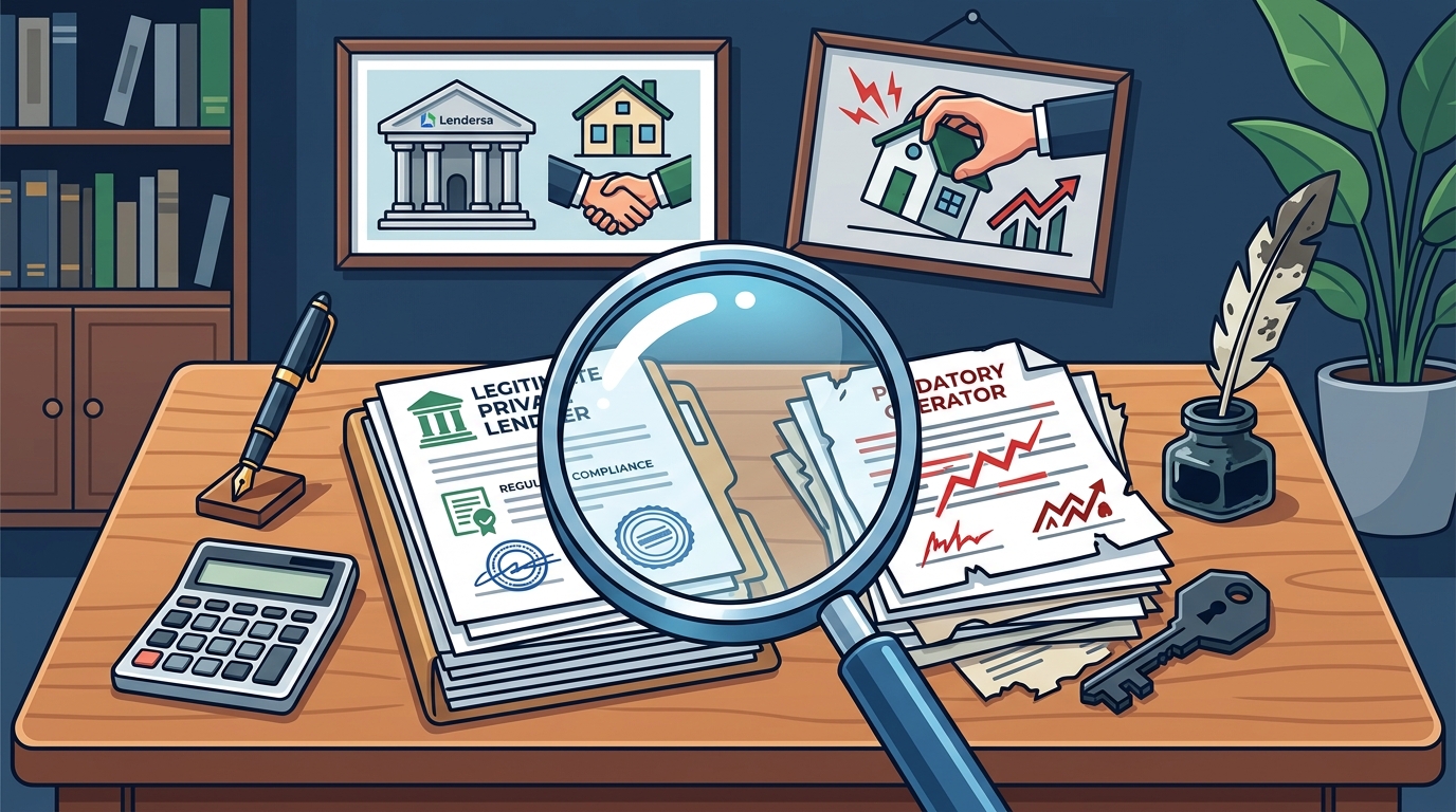 How to Tell if a Private Lender Is Legitimate or a Loan Shark
