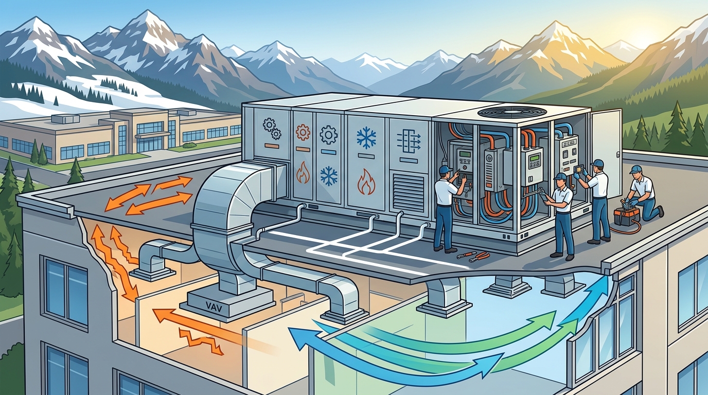 Commercial HVAC Efficiency: How to Heat and Cool Your Facility