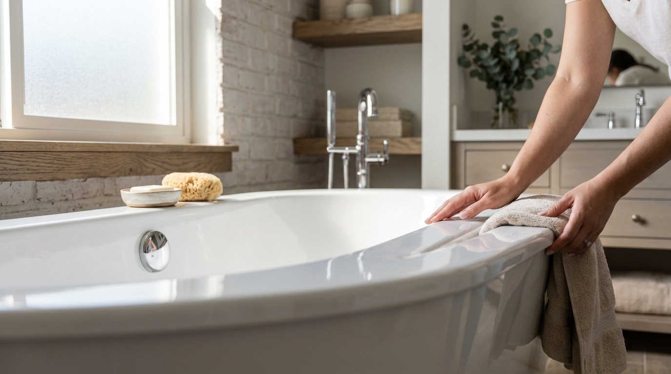 Restore a Stained Bathtub Without Replacing It