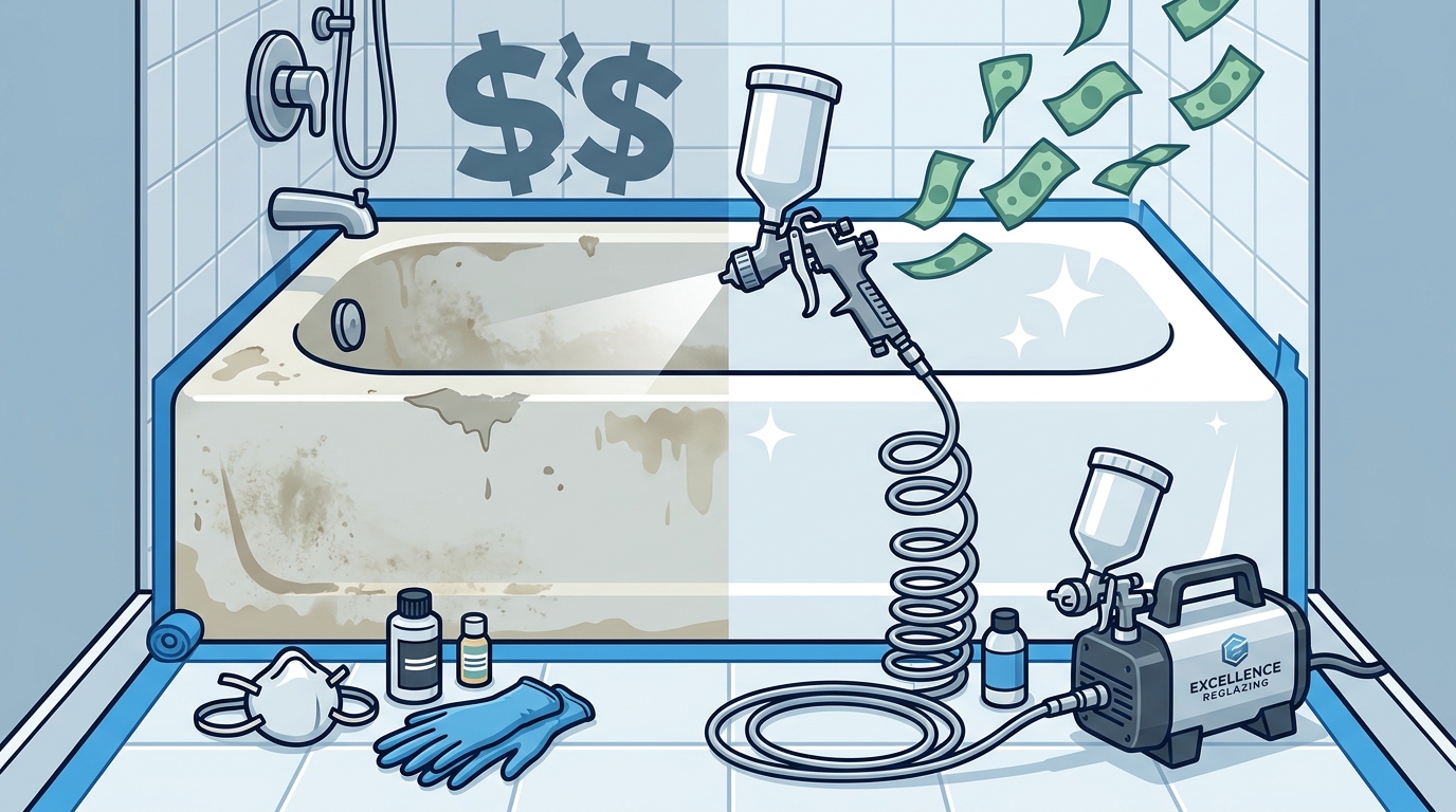 Restore a Stained Bathtub Without Replacing It