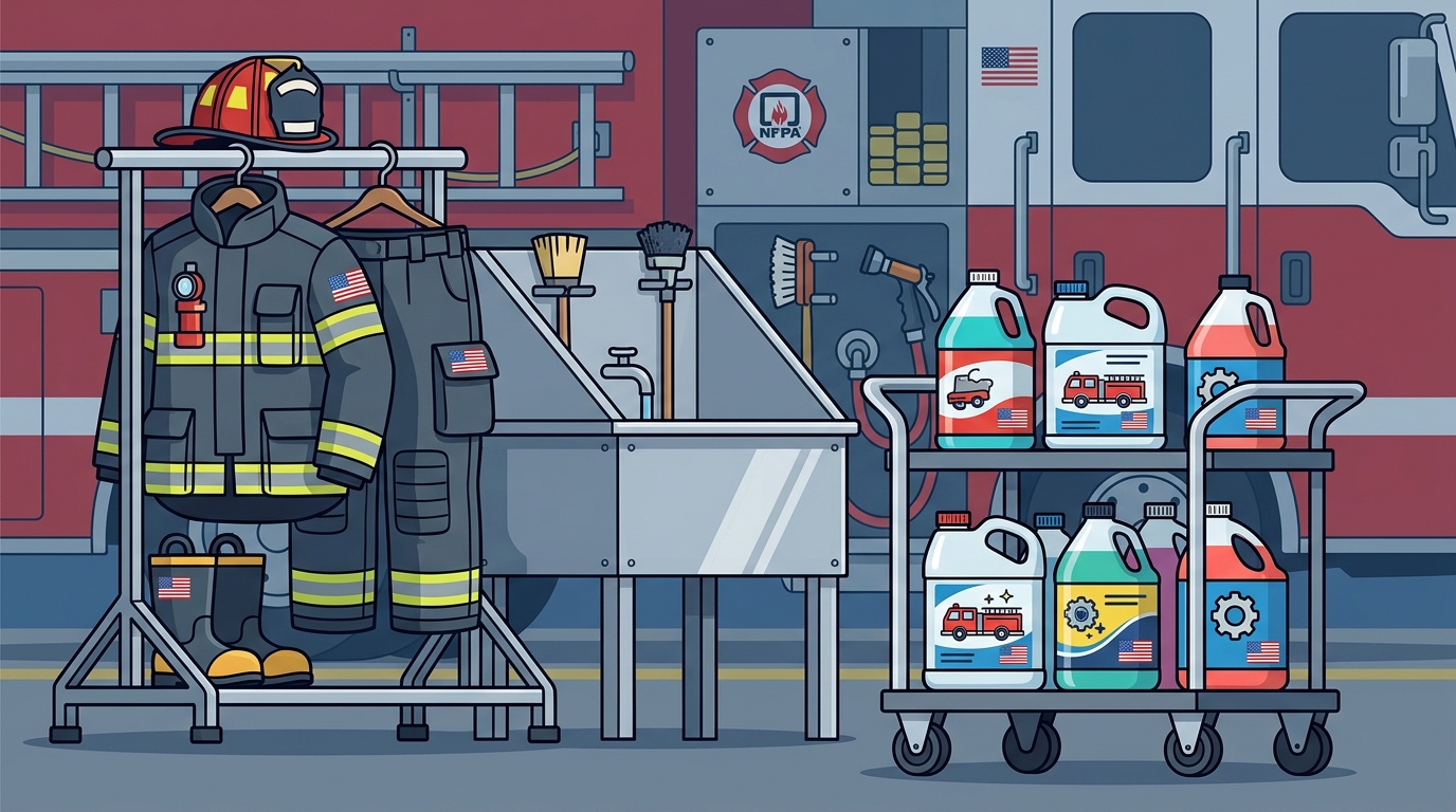 Premium American-Made Fire Rescue Apparel & Cleaning Solutions