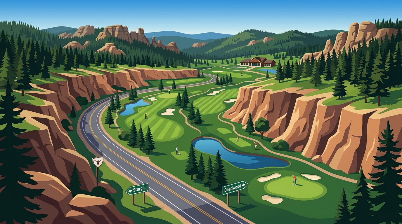 Best Public 18-Hole Golf Course Near Sturgis and Deadwood