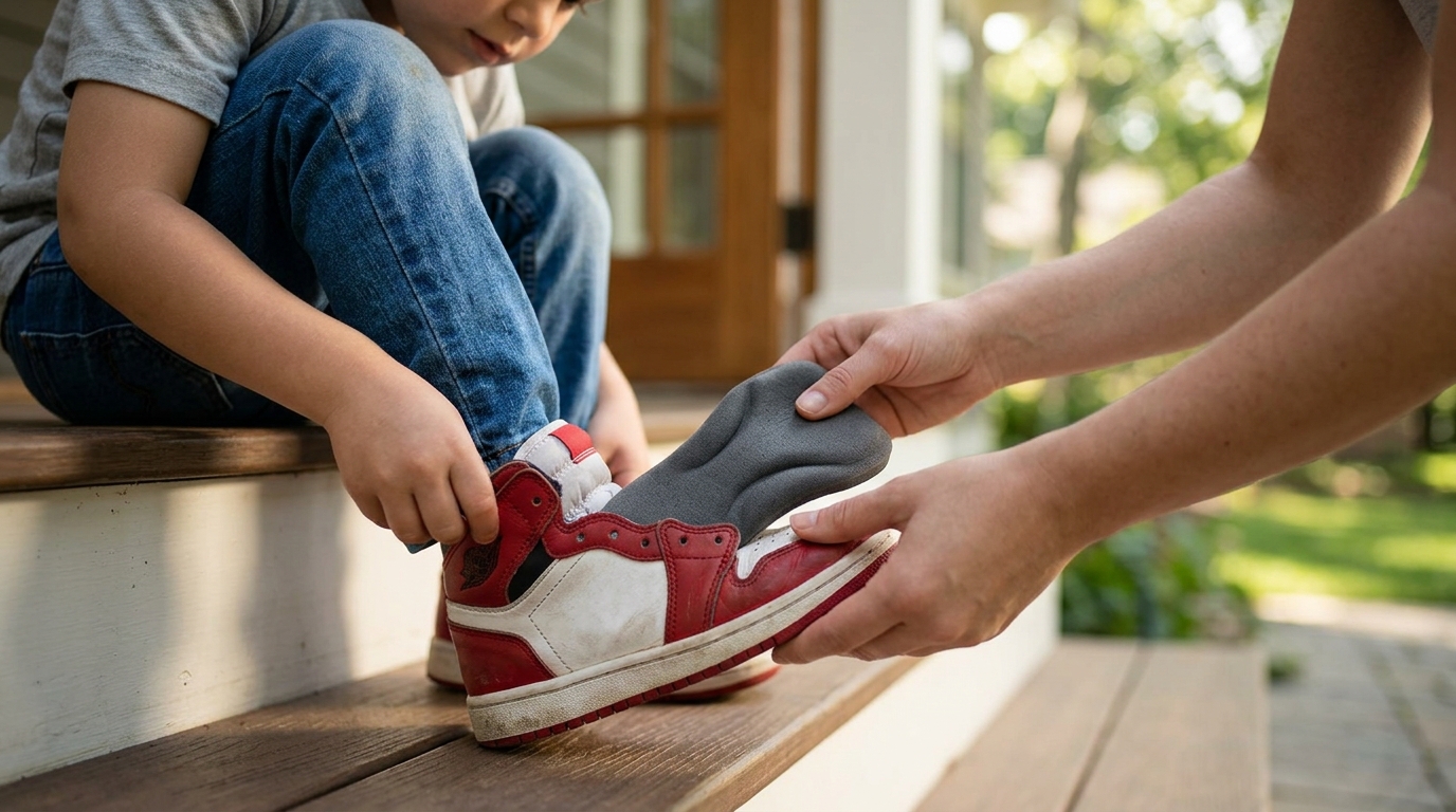 Memory Foam Crease Protectors for Kids' Shoes: A Guide