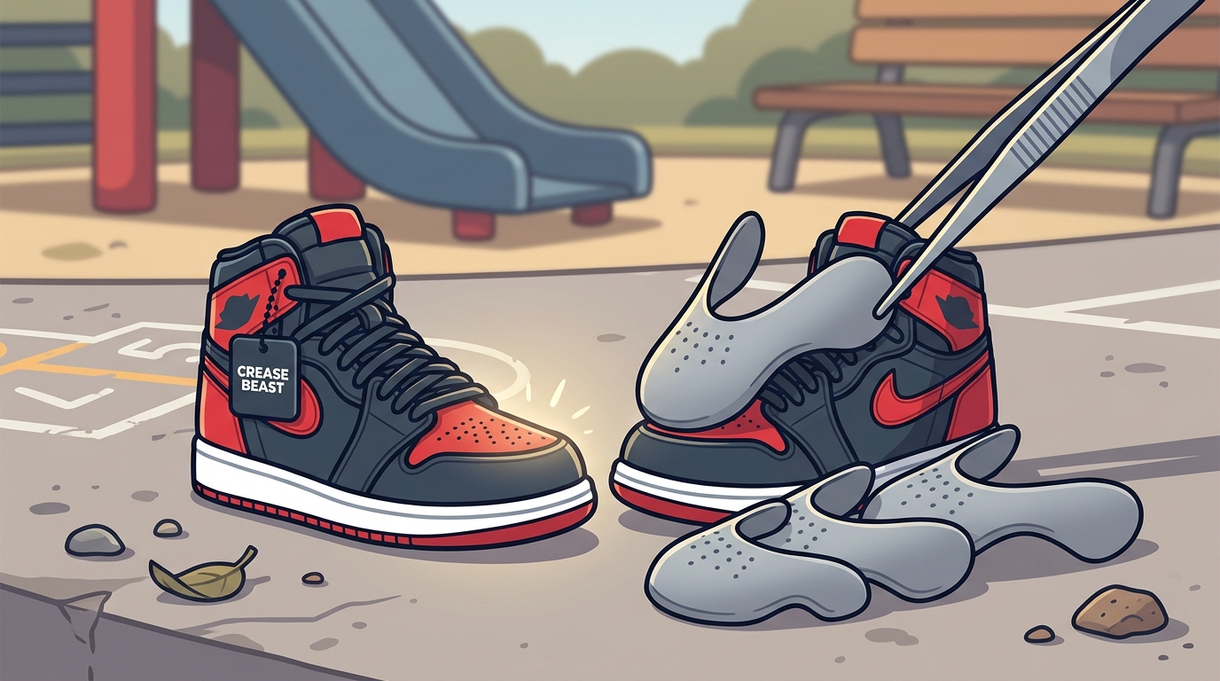 Memory Foam Crease Protectors for Kids' Shoes: A Guide