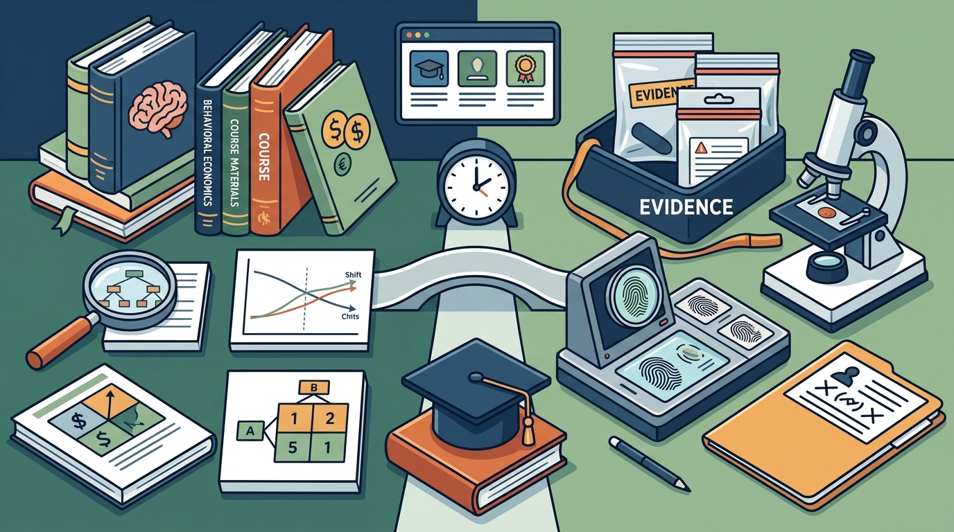 Online Resources for Behavioral Economics and Forensic Analysis