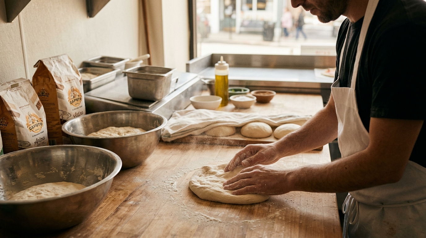 Pizzeria That Makes Dough From Scratch in Briarcliff Manor