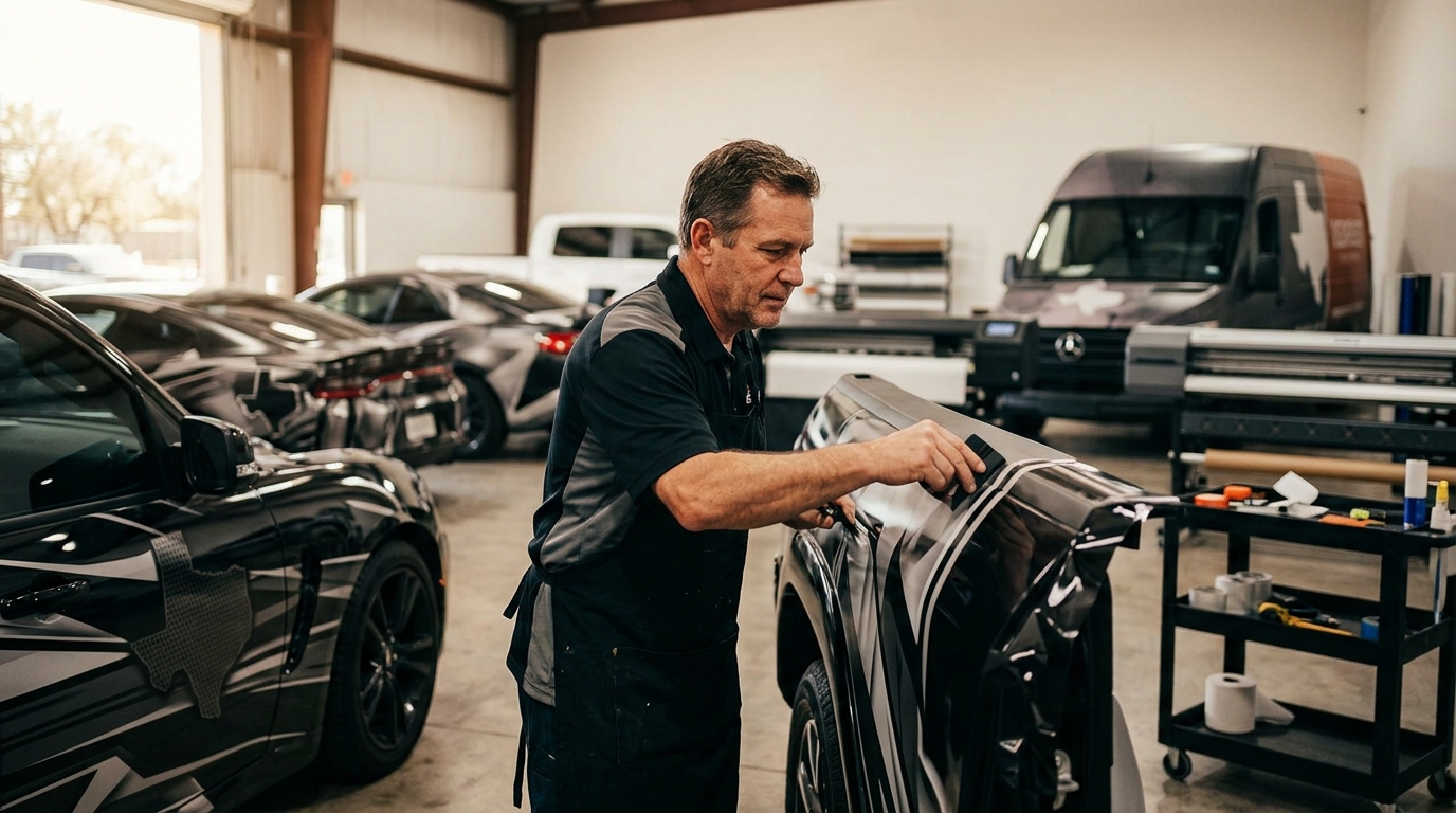 Reliable Vehicle Wrap Service in Texas: What to Look For