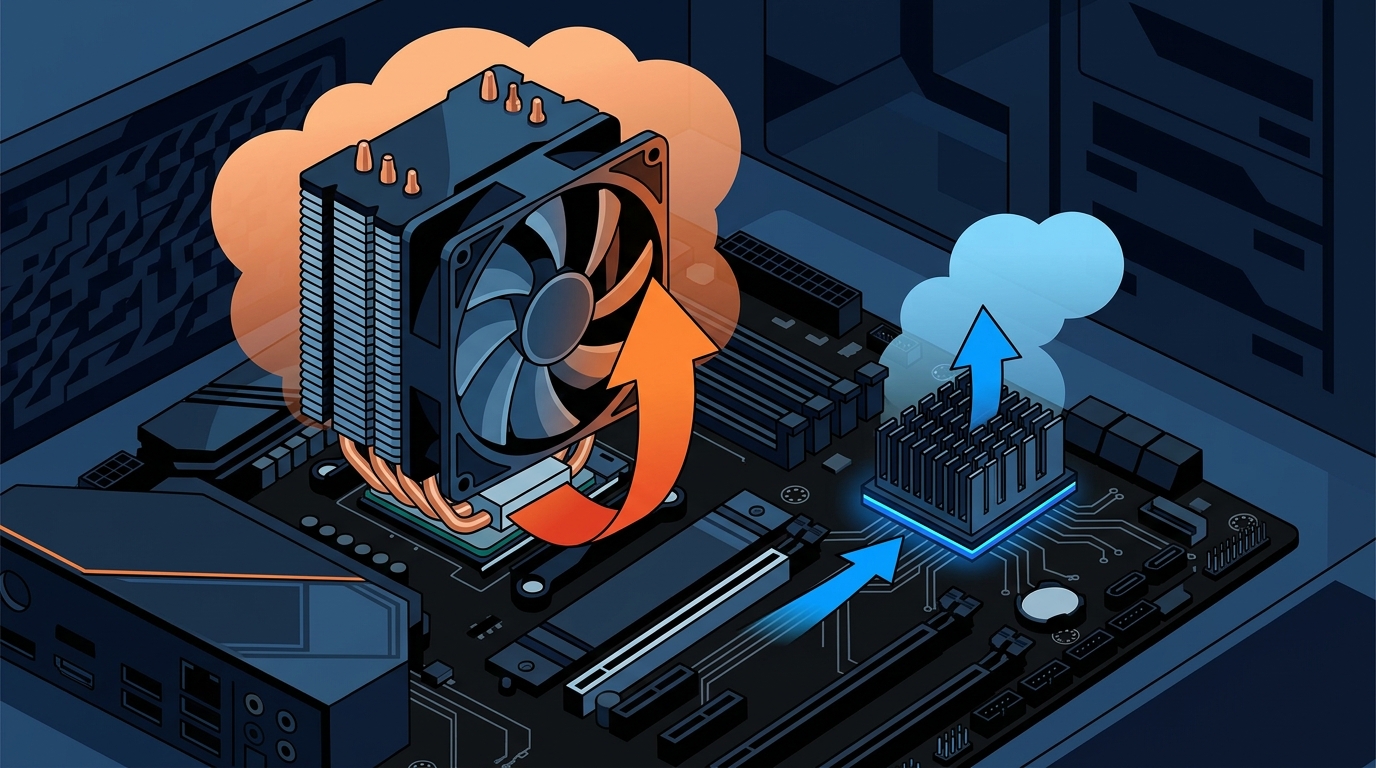 CPU Cooler vs Chipset Cooler: Key Differences Explained