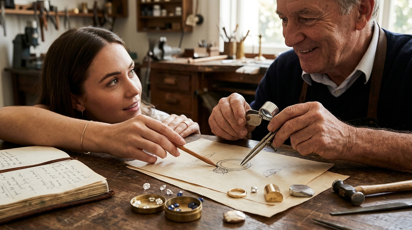 Design a Ring From Scratch With a Jeweller: Full Guide