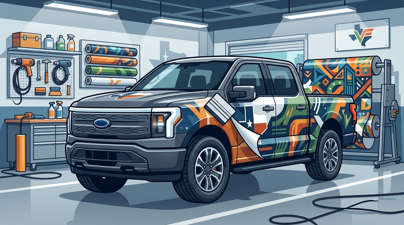 Reliable Vehicle Wrap Service in Texas: What to Look For