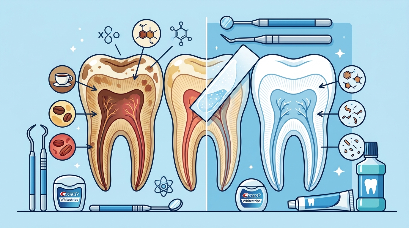 Do Whitening Strips Work on Stained Teeth? Evidence Guide