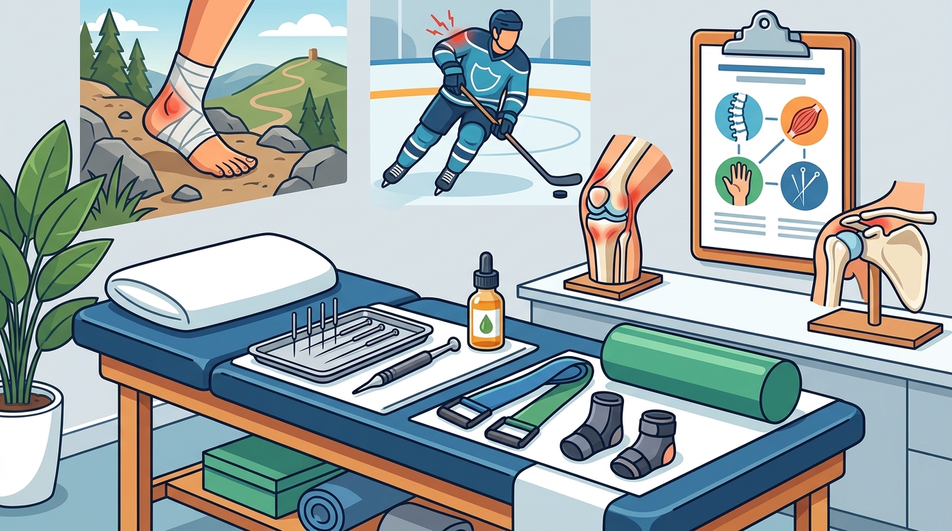 Best Treatment for Sports Injuries in Calgary NW