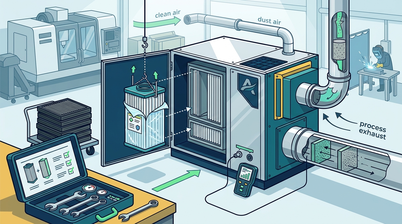 How to Maintain Industrial Air Filtration Systems Efficiently