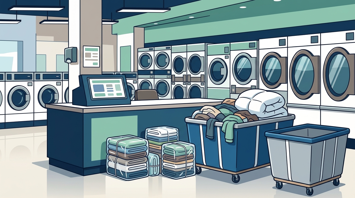 Large Full-Service Laundromat Near Shoreline WA