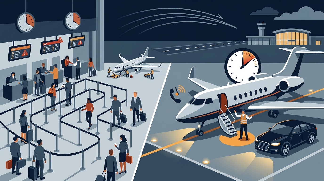 What's the Best Way to Book a Private Jet for an Emergency?