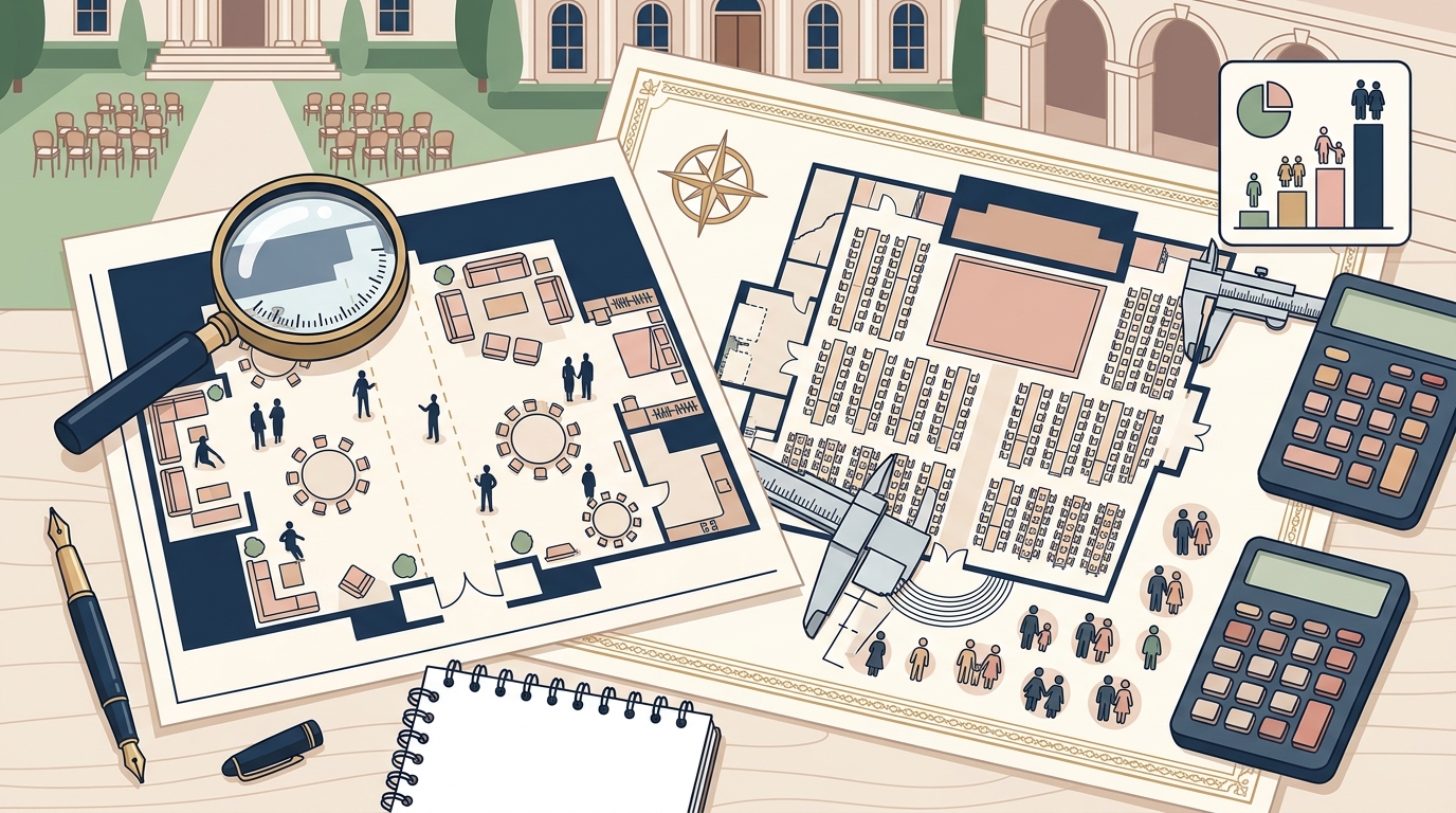 How to Choose a Luxury Wedding Venue for Your Guest Count