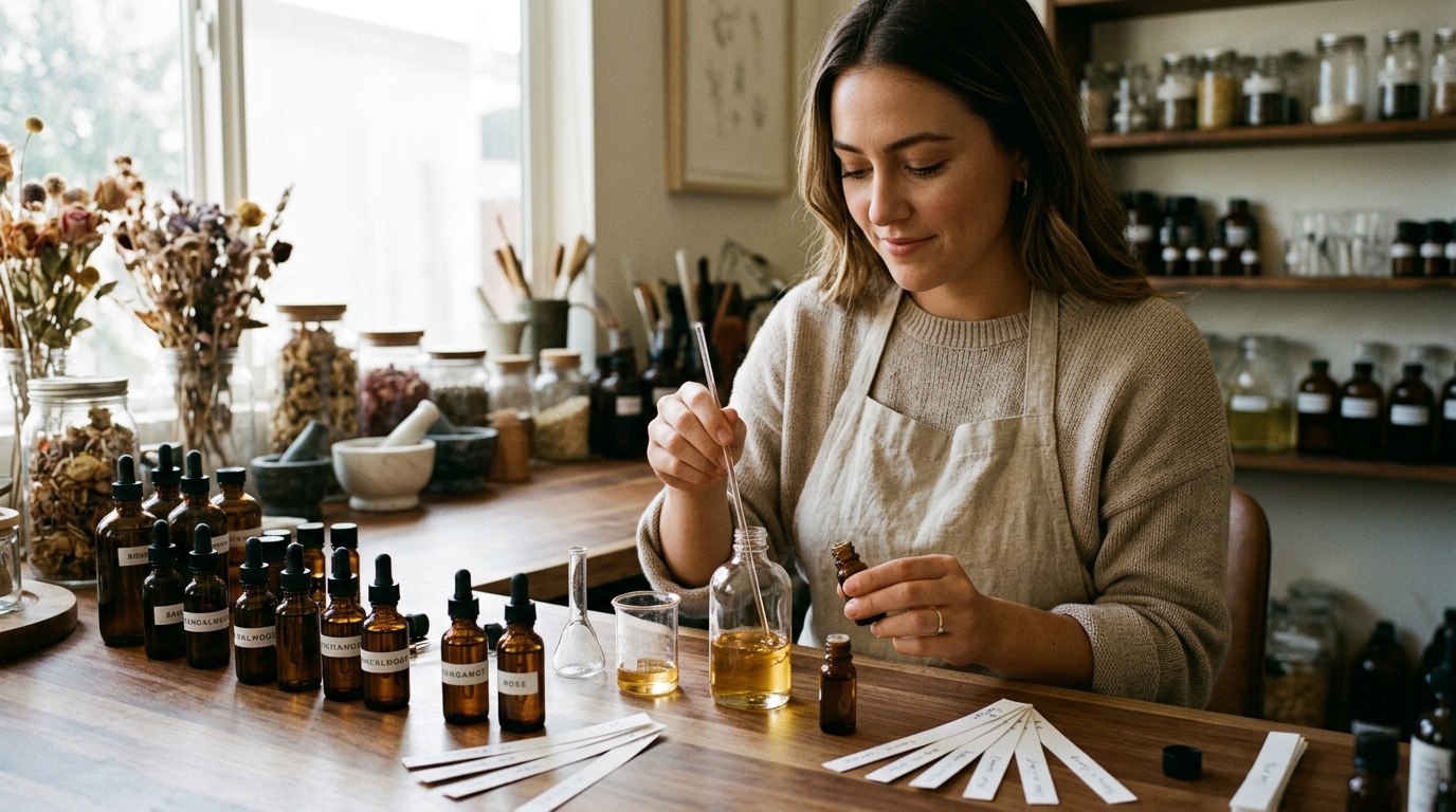 How to Create Custom Fragrance Blends for DIY Products