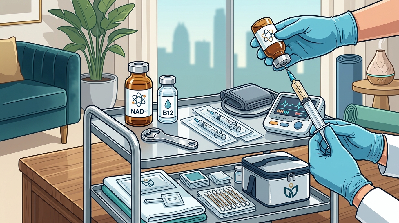 Concierge Wellness Services: NAD+ and B12 Shots Explained